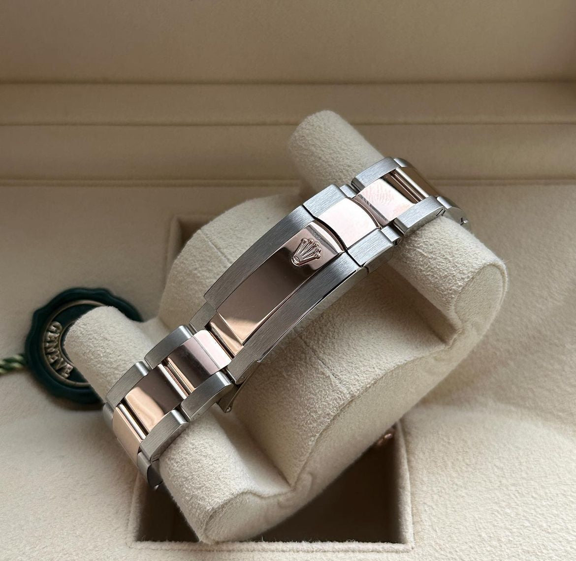 ROLEX DATEJUST OYSTER GOLD ROSÈ