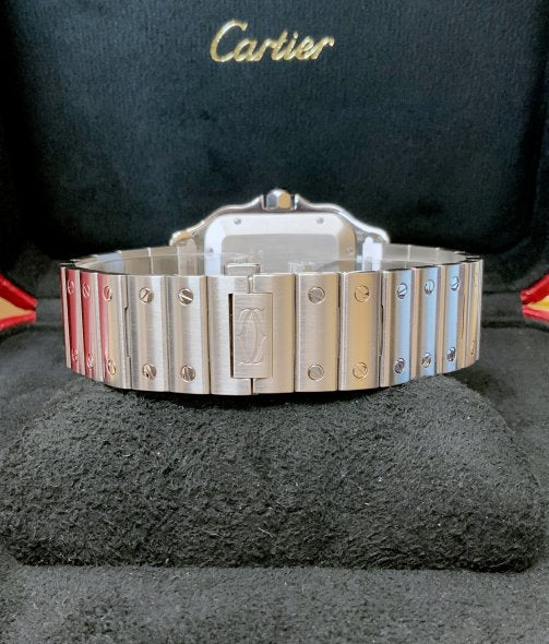 CARTIER SANTOS BLACK DIAL