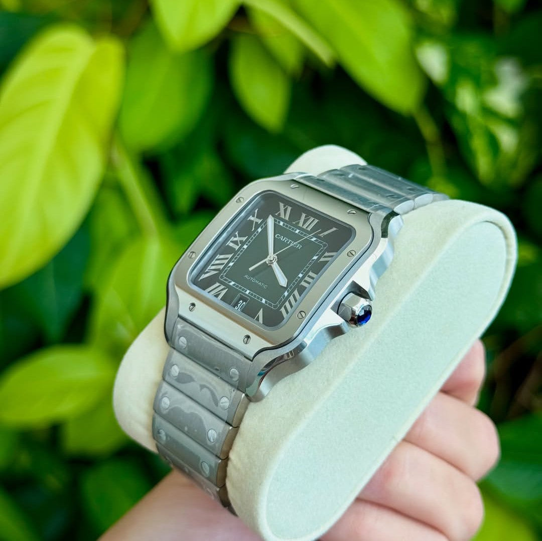 CARTIER SANTOS GREEN DIAL