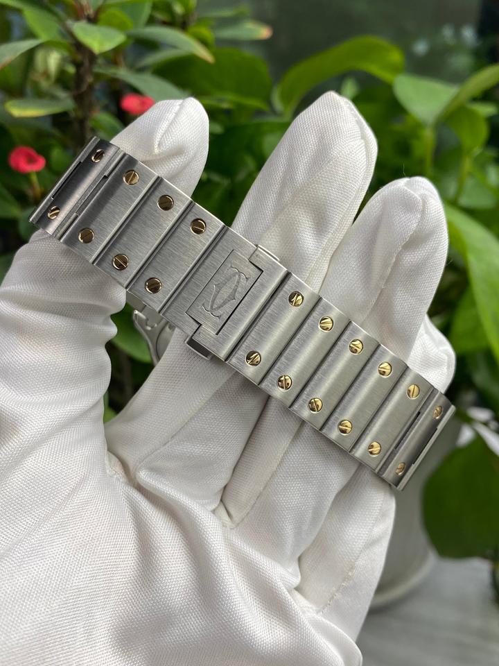 CARTIER SANTOS ACCIAIO E ORO