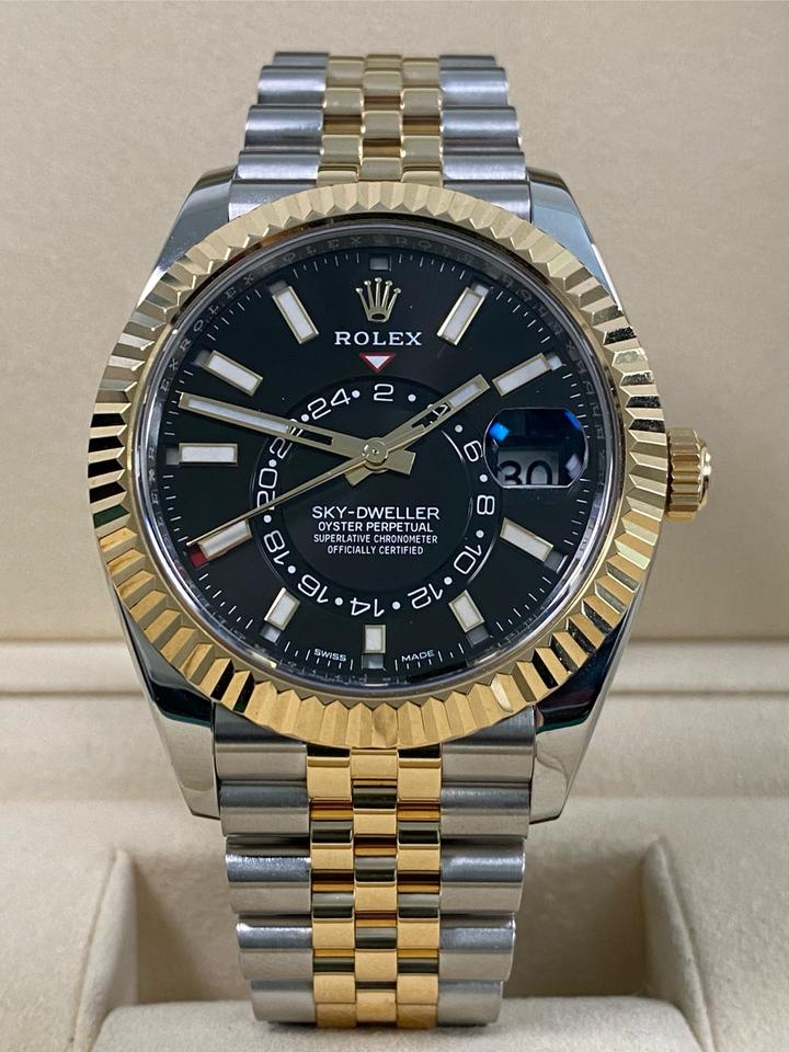 ROLEX SKY-DWELLER ORO & ACCIAO