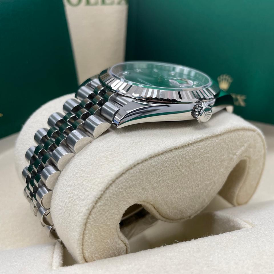 ROLEX DATEJUST JUBILÉE GREY DIAMOND