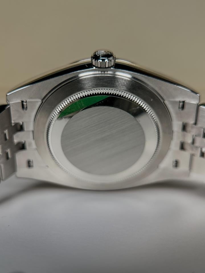 ROLEX DATEJUST JUBILEE BLU NUMERI ROMANI GHIERA LISCIA