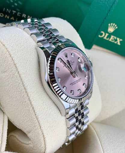 ROLEX DATEJUST JUBILÈE ROSA DIAMOND