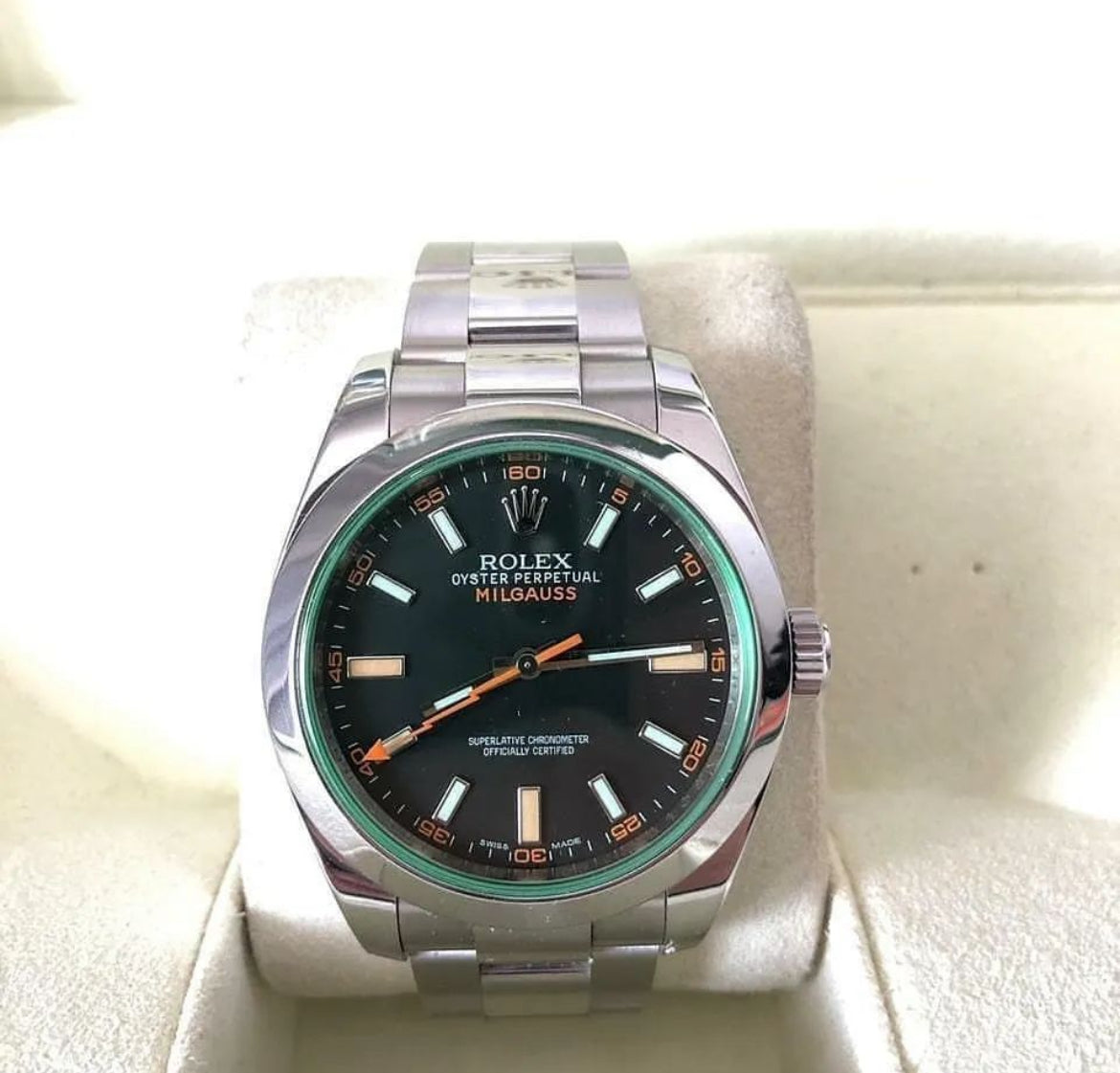 ROLEX MILGAUSS NERO VERDE