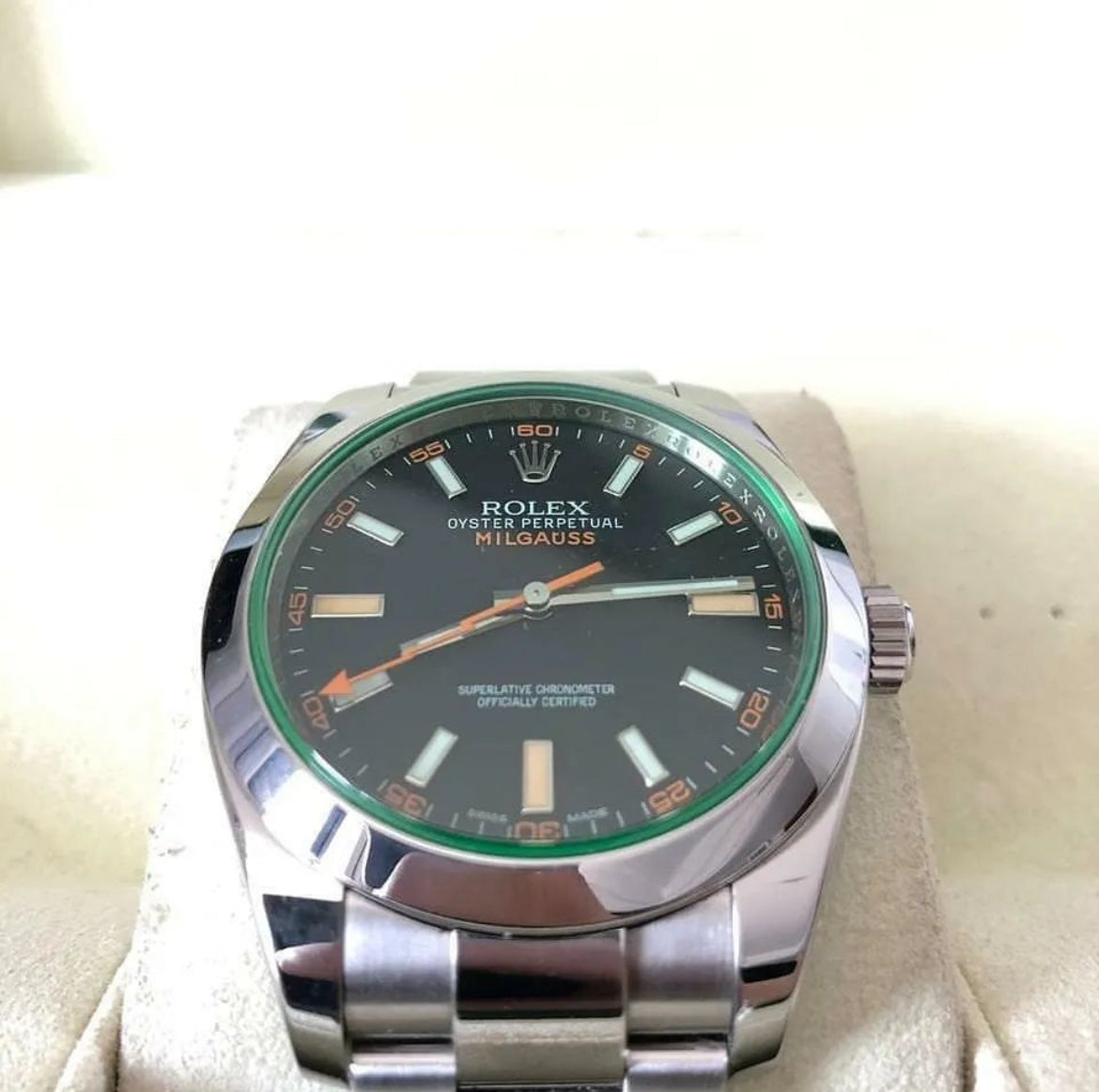 ROLEX MILGAUSS NERO VERDE