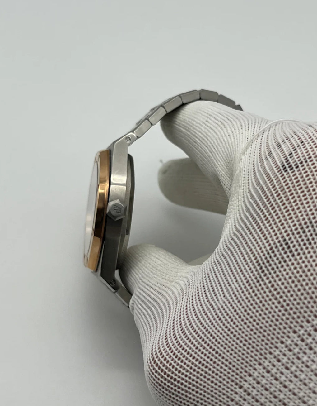 AUDEMARS PIGUET ROYAL OAK ACCIAIO E ORO QUADRANTE BIANCO