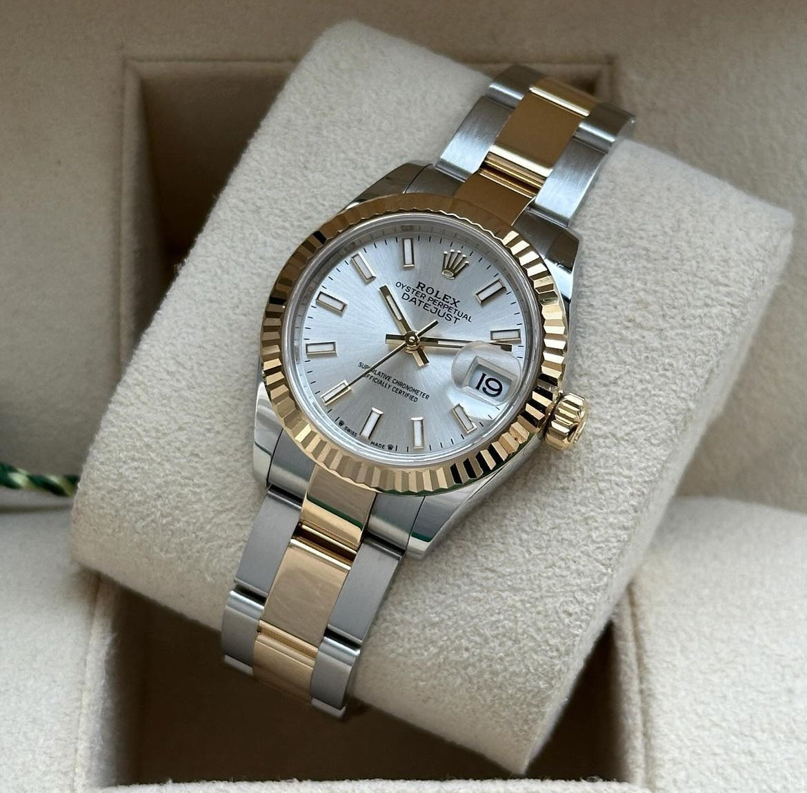 ROLEX DATEJUST OYSTER ACCIAIO E ORO QUADRANTE MADREPERLA