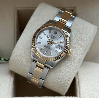 ROLEX DATEJUST OYSTER ACCIAIO E ORO QUADRANTE MADREPERLA
