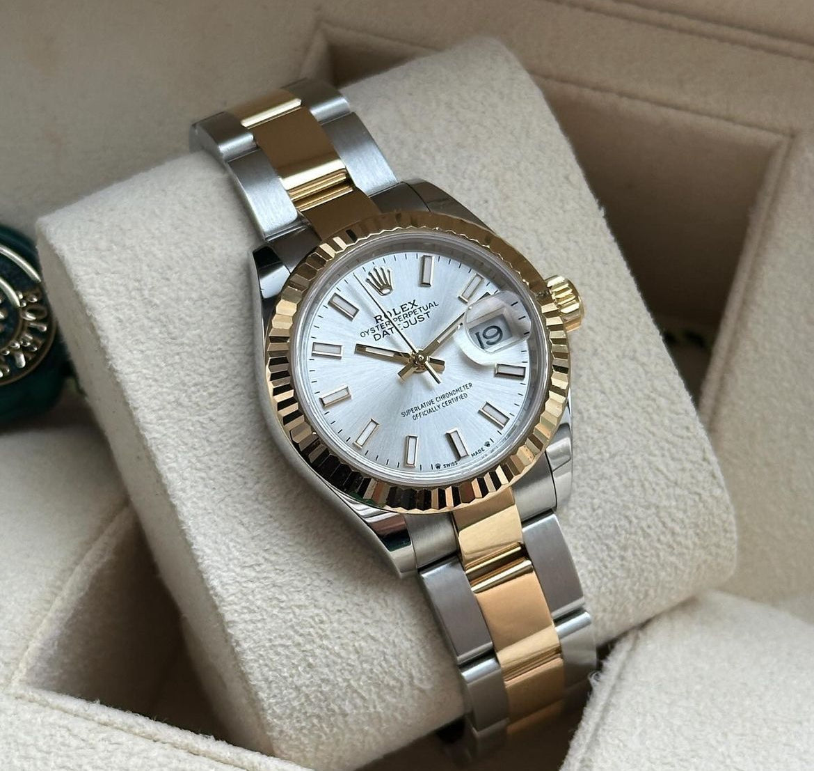 ROLEX DATEJUST OYSTER ACCIAIO E ORO QUADRANTE MADREPERLA