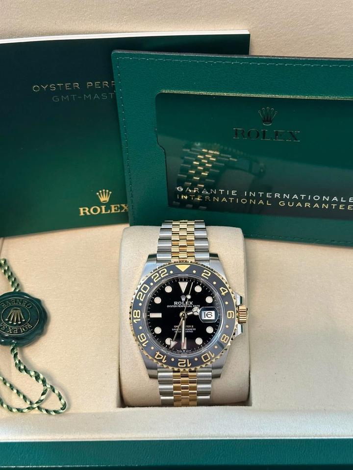 ROLEX GMT MASTER II JUBILÈE ACCIAIO E ORO