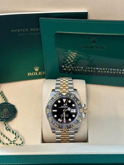 ROLEX GMT MASTER II JUBILÈE ACCIAIO E ORO