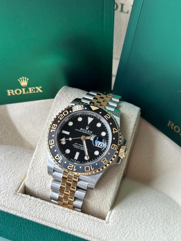 ROLEX GMT MASTER II JUBILÈE ACCIAIO E ORO