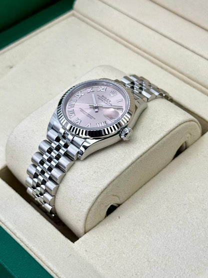ROLEX DATEJUST JUBILEE PINK ROMAN