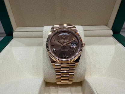 ROLEX DAY-DATE CHOCOLATE