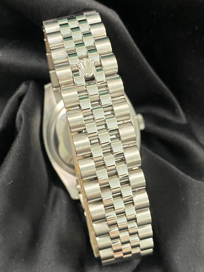 ROLEX DATEJUST JUBILEE SILVER DIAL NUMERI ROMANI
