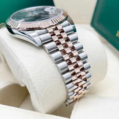 ROLEX DATEJUST JUBILEE WIMBLEDON ORO ROSA