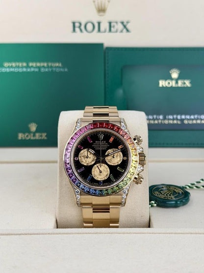 ROLEX DAYTONA GOLD RAINBOW