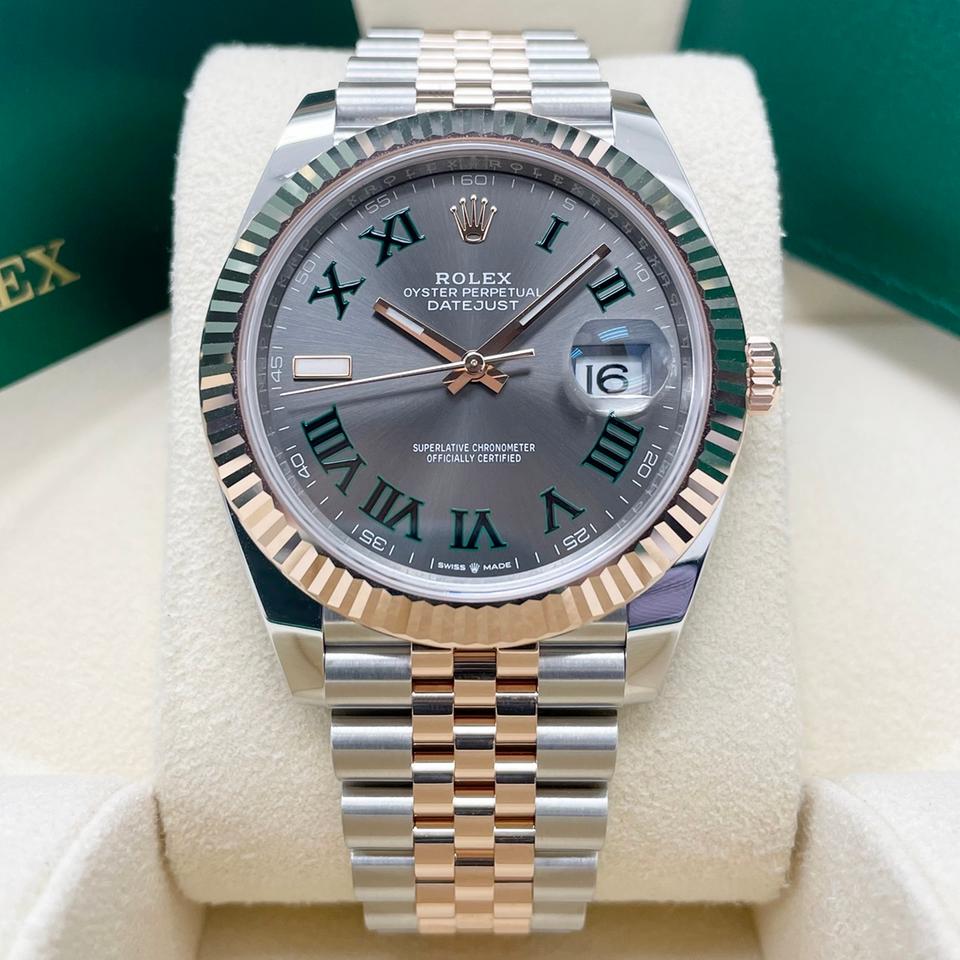 ROLEX DATEJUST JUBILEE WIMBLEDON ORO ROSA