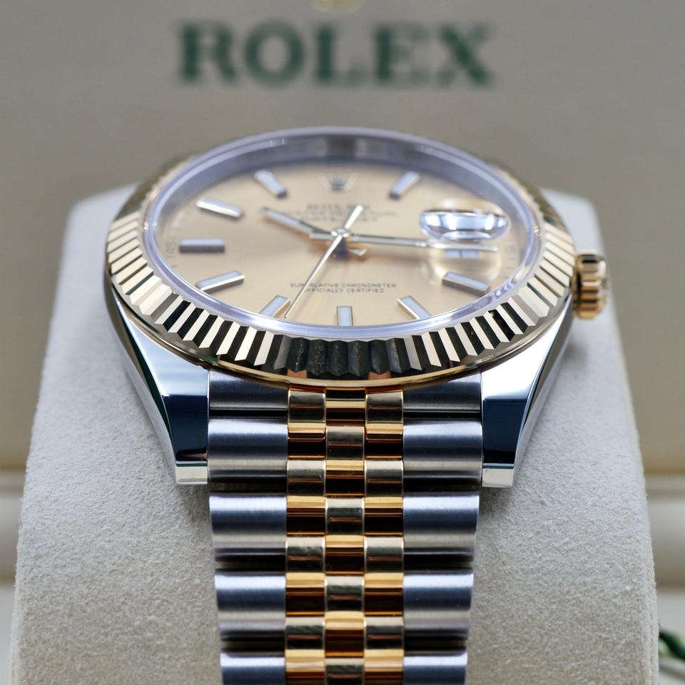 ROLEX DATEJUST JUBILEE CHAMPAGNE