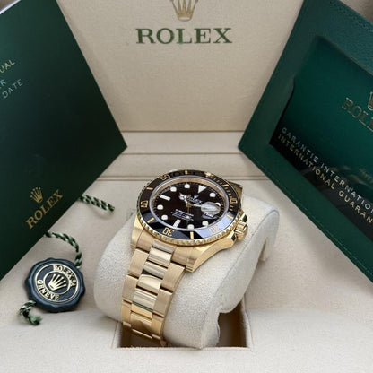 ROLEX SUBMARINER DATE FULL GOLD