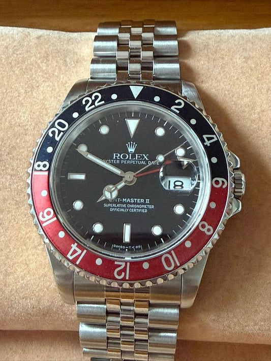 ROLEX GMT MASTER II COKE JUBILÈE