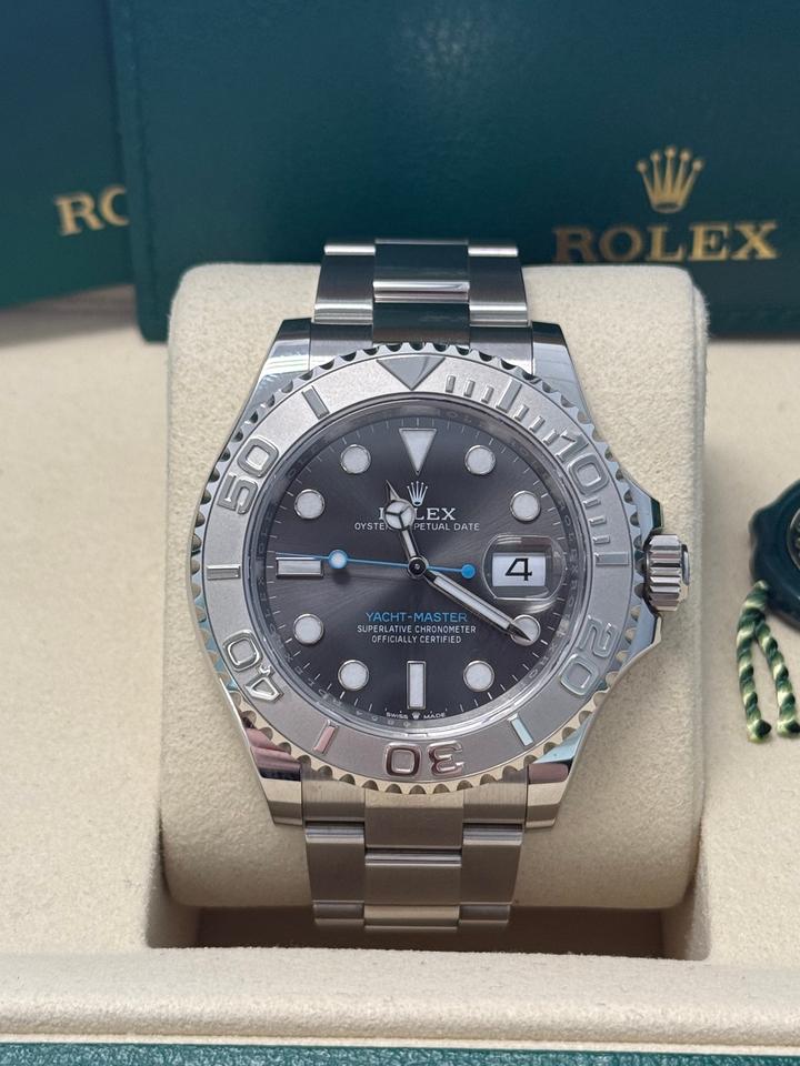 ROLEX YACHT-MASTER RHODIUM DIAL