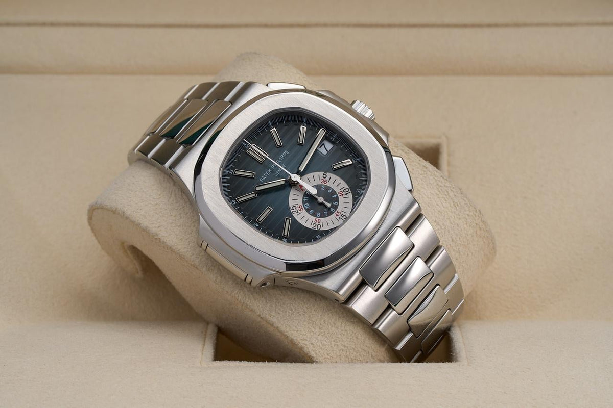 PATEK PHILIPPE NAUTILUS BLU FLYBACK