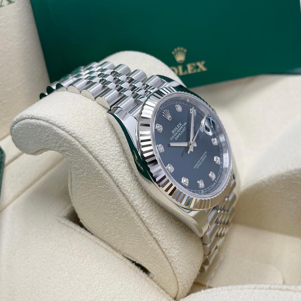 ROLEX DATEJUST JUBILEE BLU DIAMOND