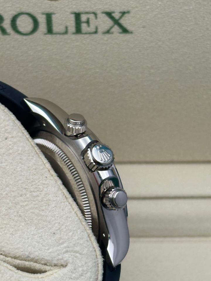 ROLEX DAYTONA OYSTERFLEX WHITE GOLD BLACK DIAL