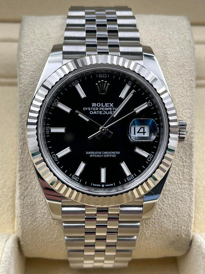 ROLEX DATEJUST JUBILÈE BLACK DIAL