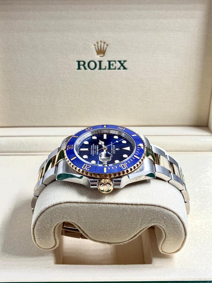 ROLEX SUBMARINER DATE BLU & GOLD