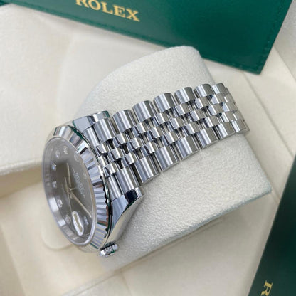 ROLEX DATEJUST JUBILEE BLU DIAMOND