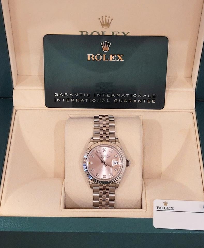ROLEX DATEJUST JUBILEE PINK DIAMOND