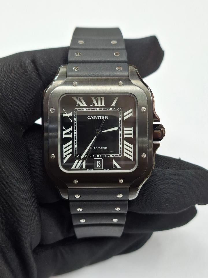 CARTIER SANTOS TOTAL BLACK