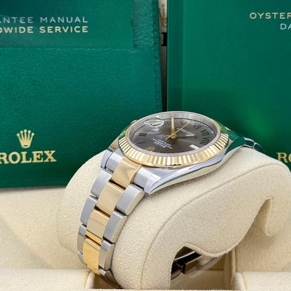 ROLEX DATEJUST OYSTER WIMBLEDON GOLD