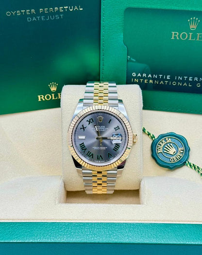 ROLEX DATEJUST JUBILÈE WIMBLEDON ACCIAIO E ORO