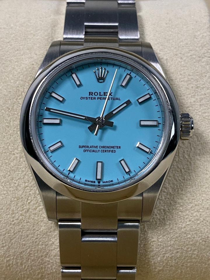 ROLEX OYSTER PERPETUAL TIFFANY