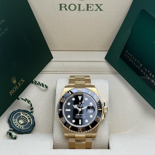 ROLEX SUBMARINER DATE FULL GOLD