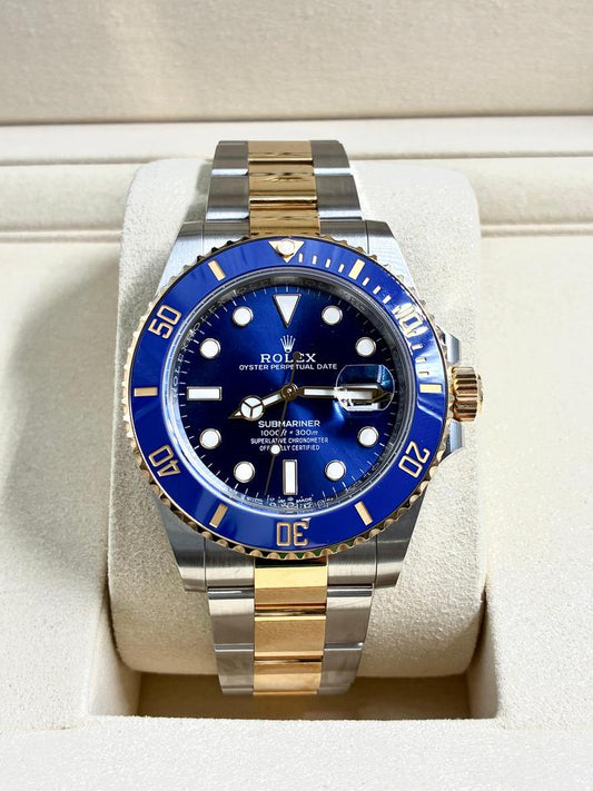 ROLEX SUBMARINER DATE BLU & GOLD