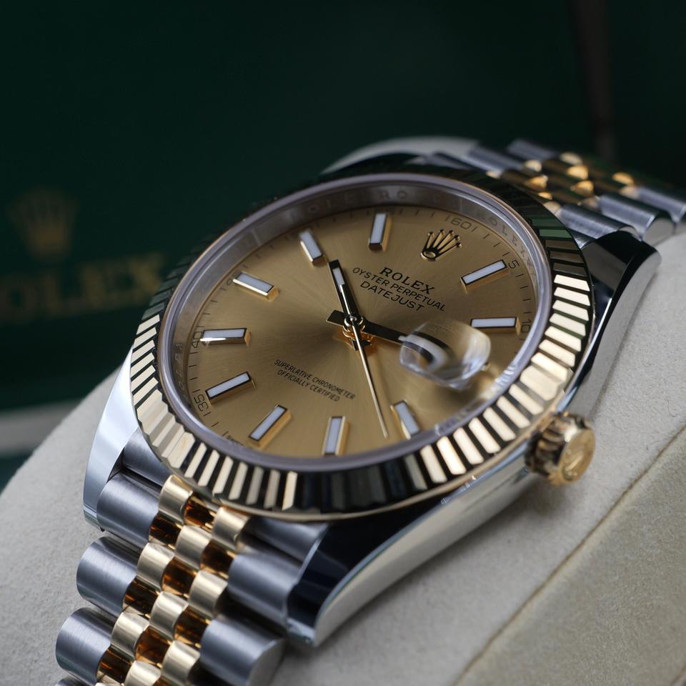 ROLEX DATEJUST JUBILEE CHAMPAGNE