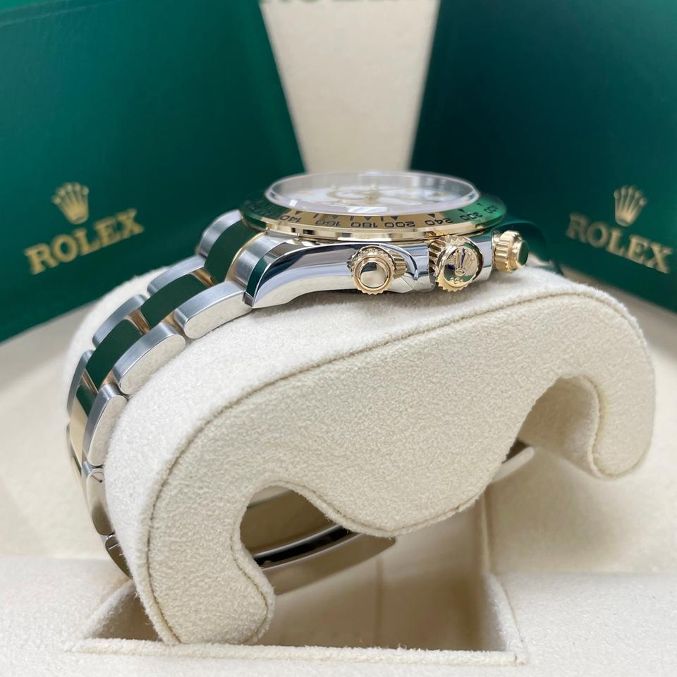 ROLEX DAYTONA ACCIAIO E ORO QUADRANTE BIANCO