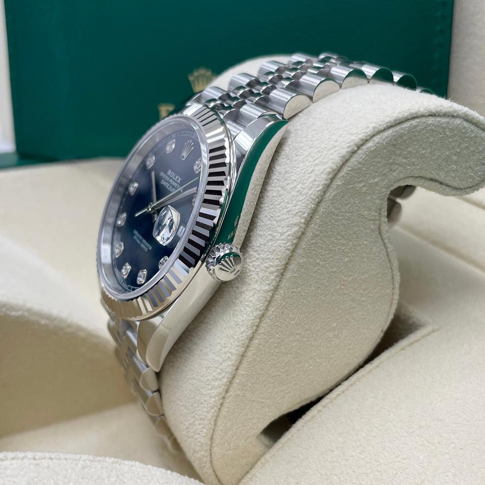 ROLEX DATEJUST JUBILEE BLU DIAMOND