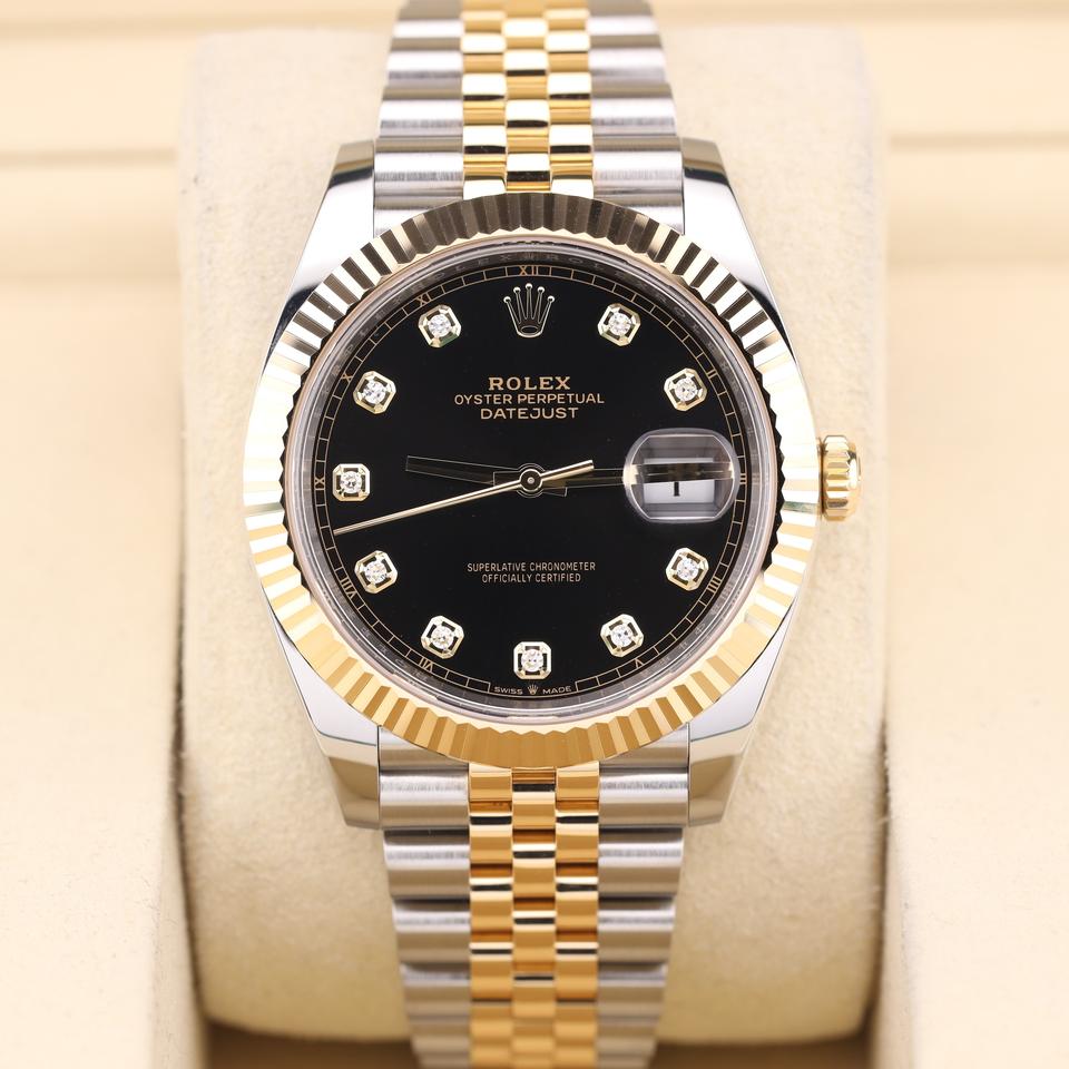 ROLEX DATEJUST JUBILEE BICOLOR DIAMOND