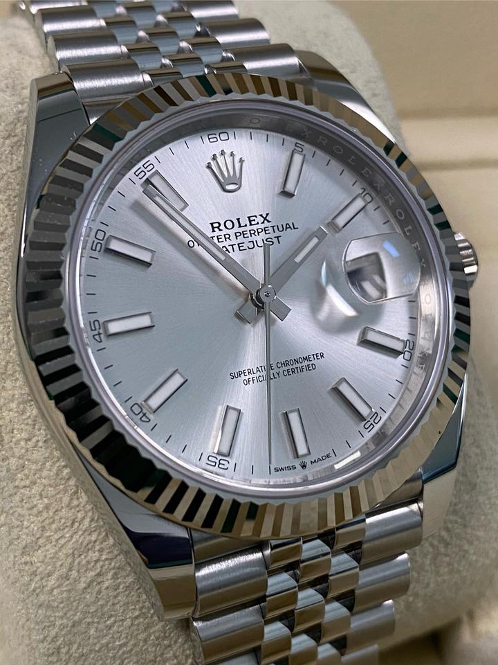 ROLEX DATEJUST JUBILÈE WHITE DIAL