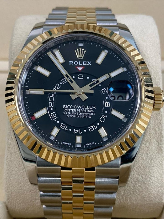 ROLEX SKY-DWELLER ORO & ACCIAO