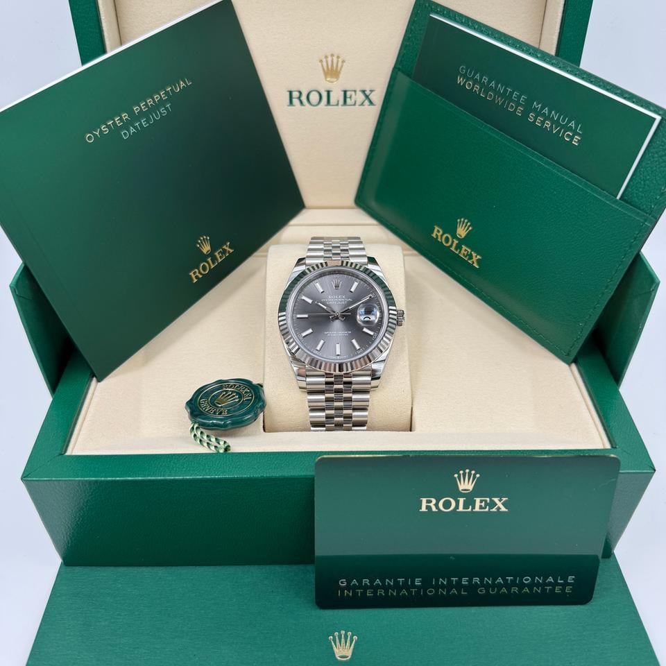 ROLEX DATEJUST JUBILEE GRIGIO