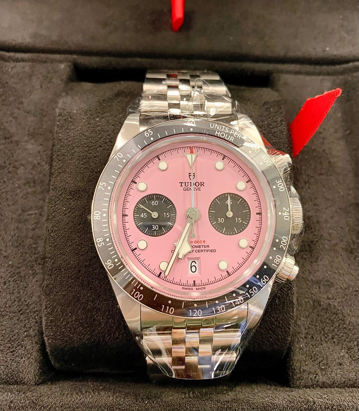 TUDOR BLACK BAY FLAMINGO PINK