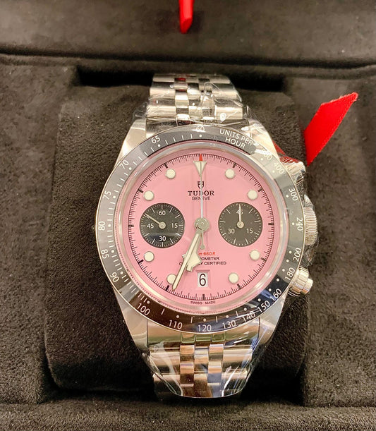 TUDOR BLACK BAY FLAMINGO PINK