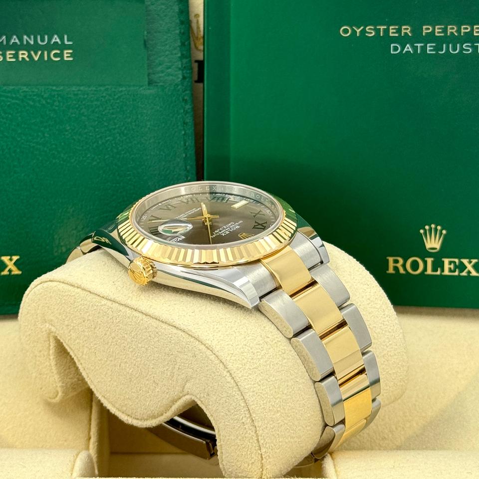 ROLEX DATEJUST OYSTER WIMBLEDON GOLD